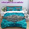 Seawater marine organisms Pattern Bedding,Quilt Set Quilt Cover Pillowcase Home Birthday Gift (1*duvet cover+2*pillowcase,without core)