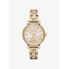 Sofie Crystal Rose Gold-Tone Stainless Steel Ladies Watch MK3881
