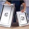 304 Stainless Steel Gastronorm Pan Lid