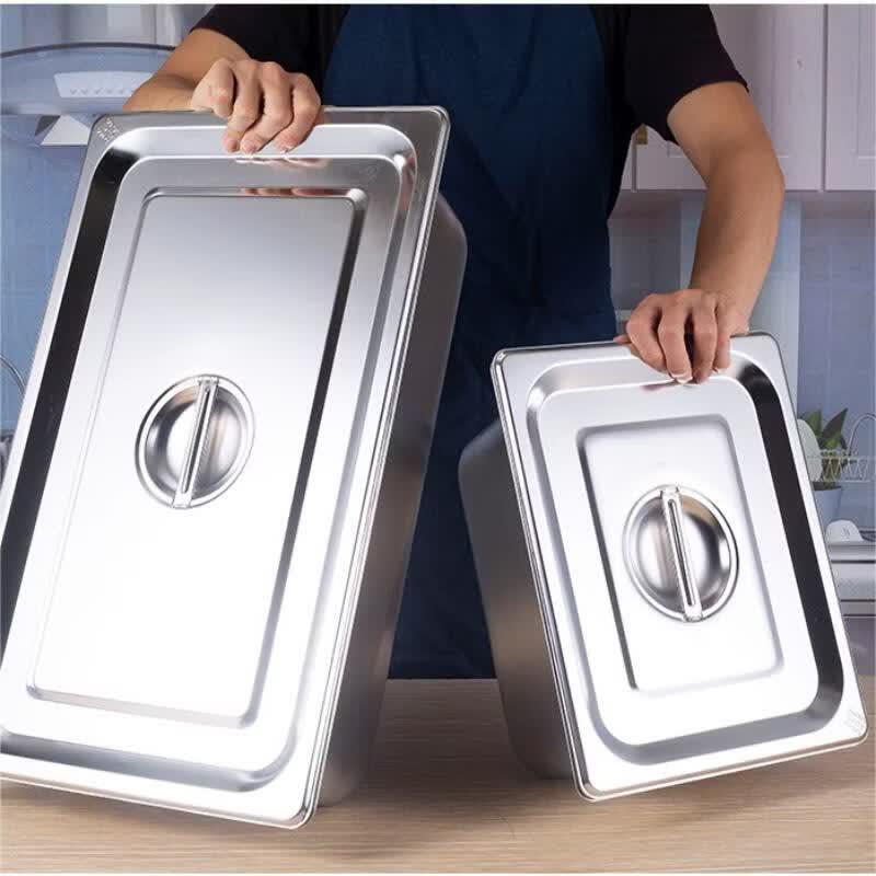 304 Stainless Steel Gastronorm Pan Lid