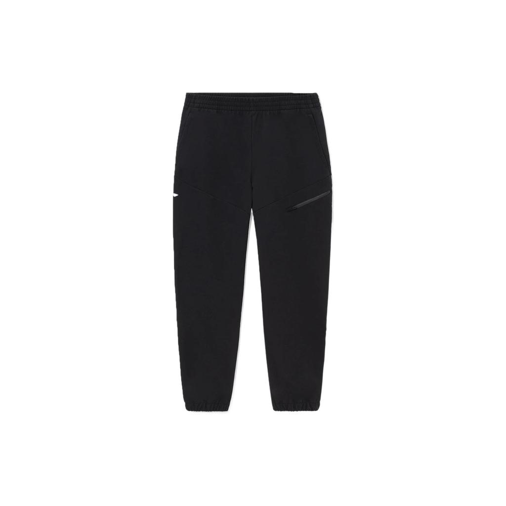 Li Ning Reflective Cuff Sports Pants Men Pants Black AYKRA03-1