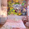 NNinja Turtles Printed Large Wall Tapestry Indian Buddha Wall Decoration Witchcraft Bohemian Hippie Decor Blanket