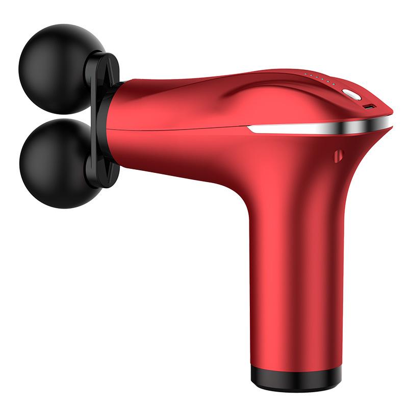 Mini High-frequency Vibration Double Massage Heads Light Weight Massage Gun for Relaxation & Muscle Relief for Stress Relief