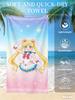 Sailor Moon Beach Towel, Anime Fan Favorite Character Print Quick-Dry Towel for Beach, Pool, Vacation , Magical Girl Enthusiasts