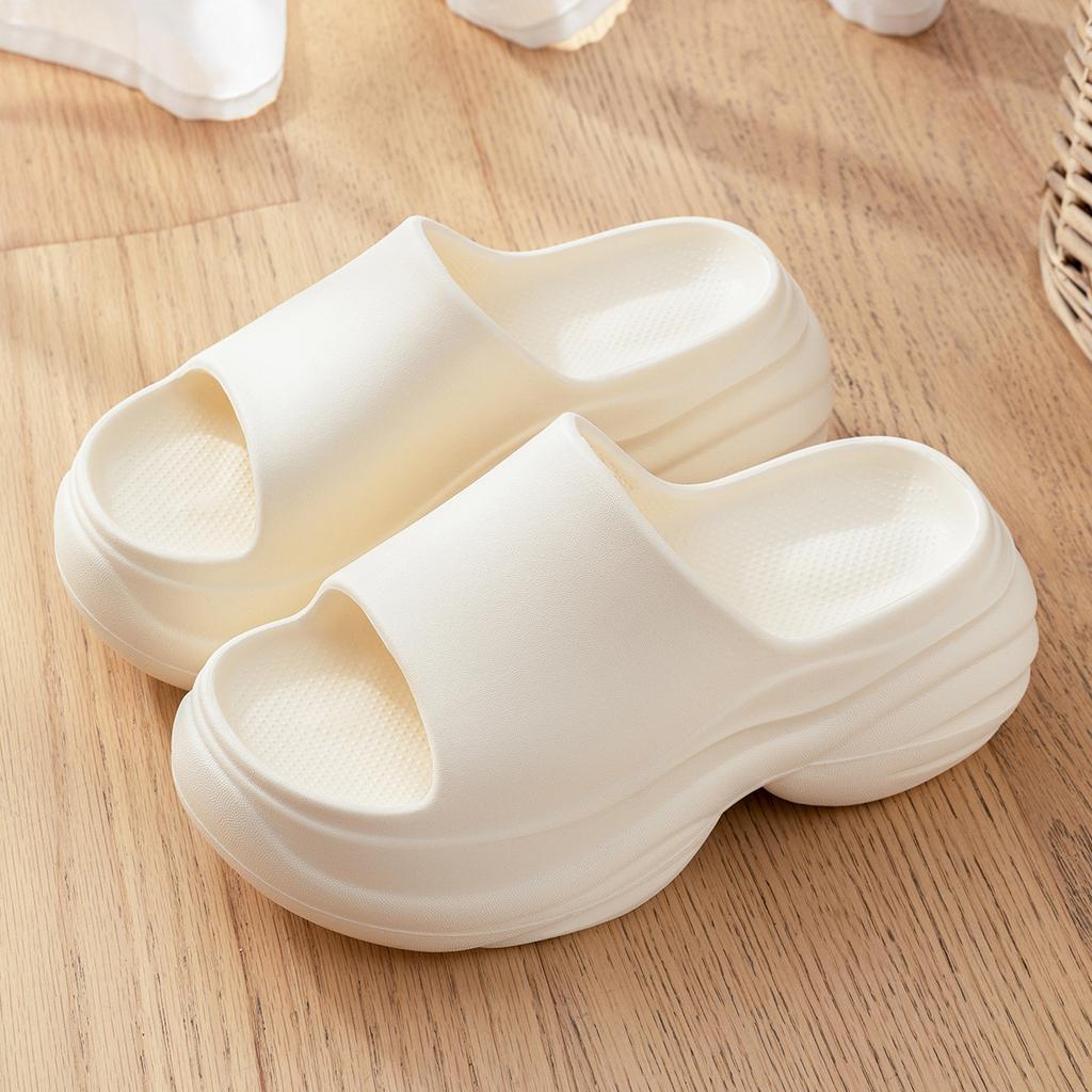 Summer Women Sandals Wedge Heel Clip Toe Slides Slippers Thick-Soled Platform Shoes Open Toe Beach Sandals Soft Comfortable Outdoor