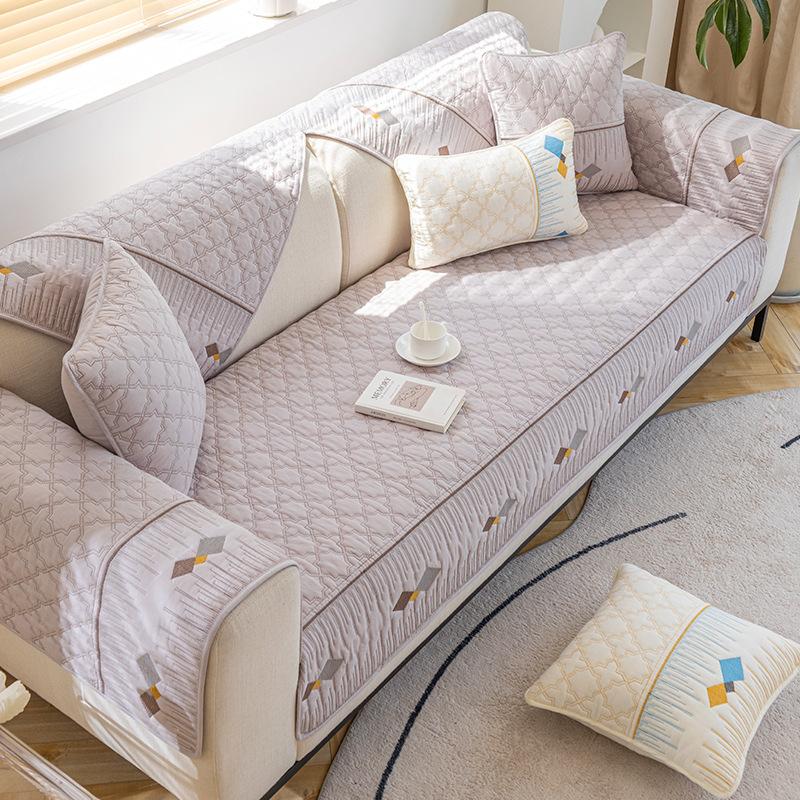 Sofa Cover for All Seasons, Non-slip Sofa Cushion, Living Room All-inclusive Cover, Simple Cover, Cloth Towel Thickening