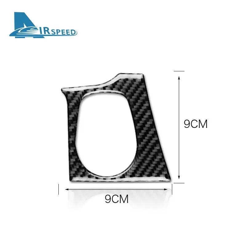 Real Soft Carbon Fiber For BMW F30 320i F34 GT 3 Series 2013-2018 M3 F80 2014 2015-2018 Car Start Engine Button Frame Sticker