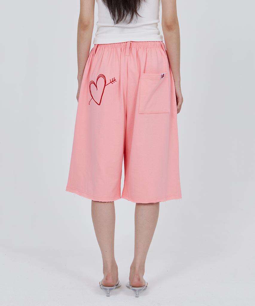 CONY Connie Callout Baby Sweat Shorts / Pink