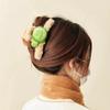 Elastic Hair Claw Clip Girly Heart Hair Rope Cute Capybara Hair Accessories  for Women Girl