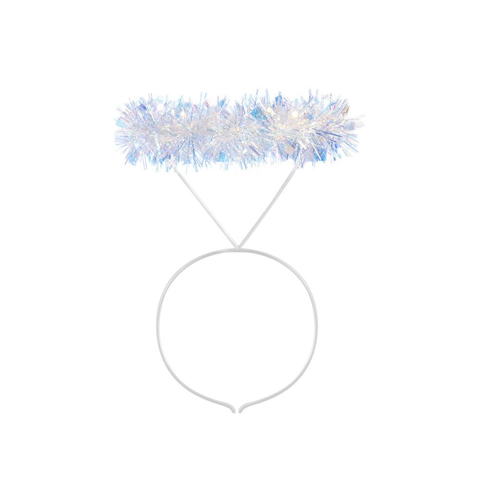 

Fairy Wings Realistic Mesh Angel Wings Hairband Simulation White/Black Feather Christmas Halloween Masquerade Cosplay Costume