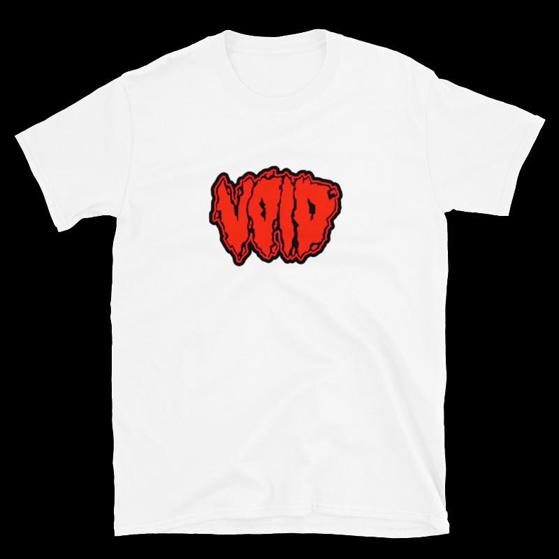 Логотип группы Void Белый Все размеры Футболка Подарок другу Унисекс Футболка S 1990₽