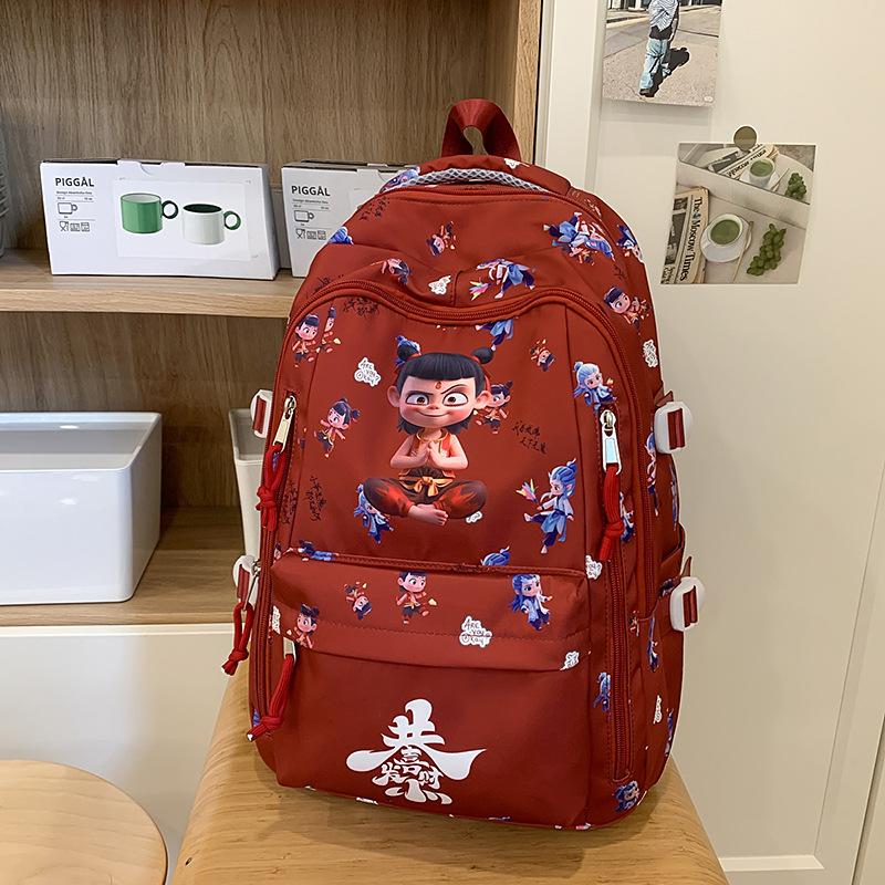 The Korean Version of the Schoolbag Is Versatile, High-value, Cute, Cartoon, and Light for Grades 3 To 6.