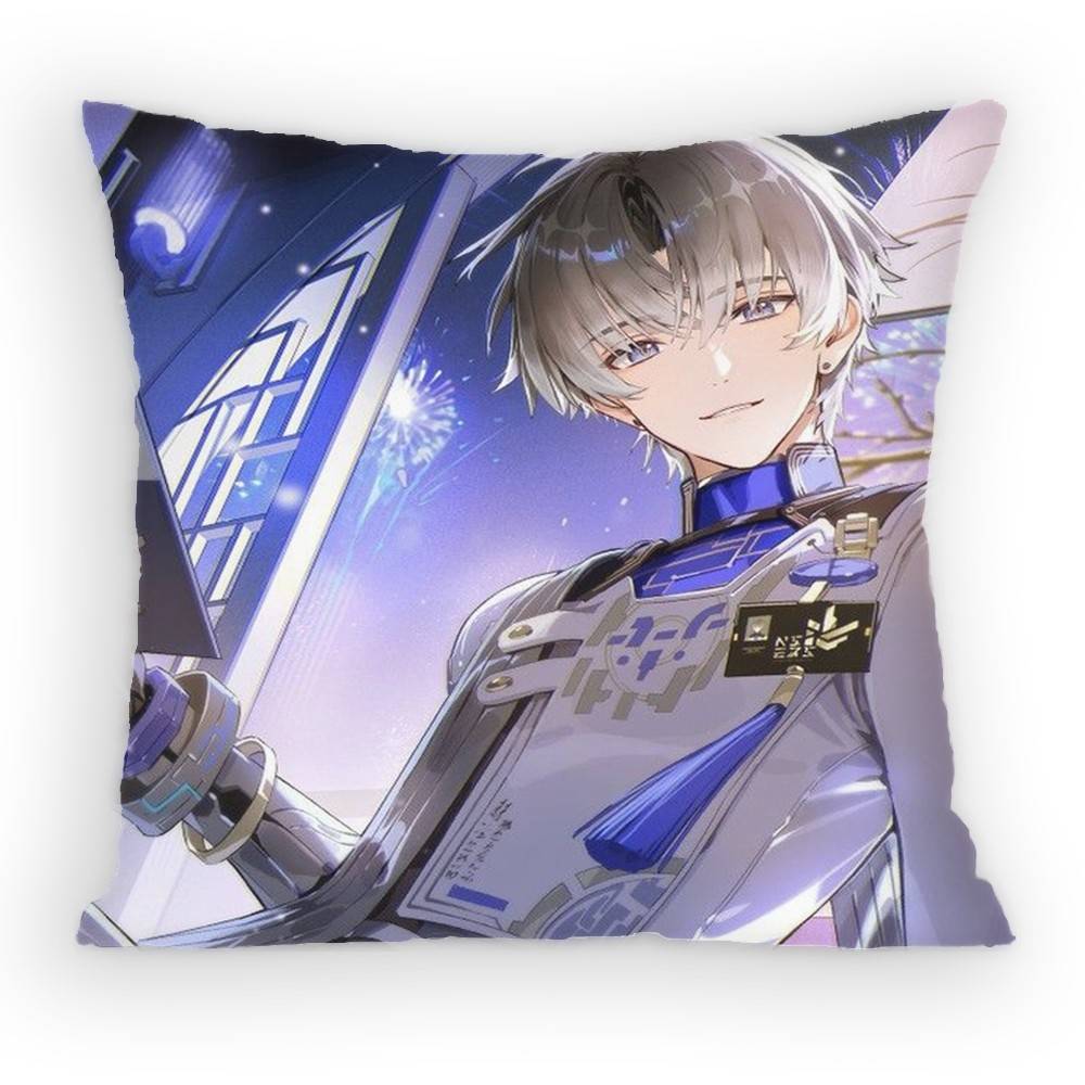 Open world Game Wuthering Waves Xiangli Yao Pillow Case Sofa Living Room for Bedroom car Cushion Square Cushion Nap Time