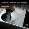 Central Control Protective Film for Tesla Model 3 Y New Model3 Center Console Panel Anti-scratch Sticker Real TPU Film 2021-2024