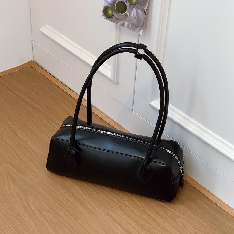 

Premium new versatile retro armpit bag women s commuting large capacity casual personality fashionable temperament shoulder bag чёрный