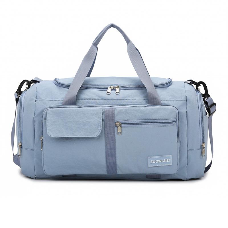 New travel bag large capacity backpack portable short-distance fitness bag travel storage duffel bag