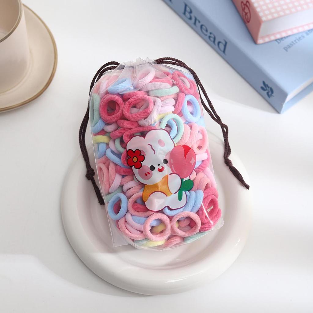 Small 2023 Baby Hair Ring: Cute Rubber Band Hair Accessories for Girls