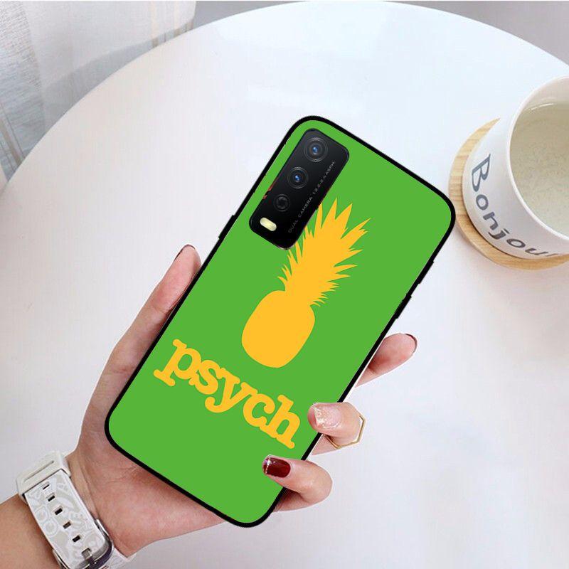 Psych Ananasový ovoce Kryt na telefon Pro vivo Y31 Y30 Y33S Y11S Y12S Y17 Y20 Y20S Y21S Y1S Y53S Y15 Y19 Y91C V23 5G Pouzdra coque
