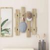 Wall Mounted Nightstand In Sonoma Oak 60 X 3 X 82 Cm