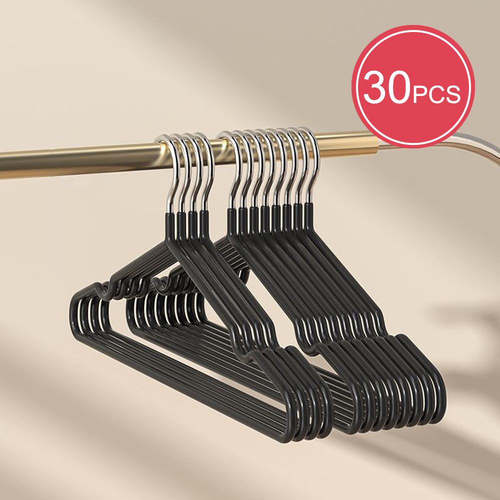 Non Slip Drying Hangers Non Marking Clothes Hangers for Home Use Metal Thick Clothes Hangers Storage Bedrooms Wardrobes Adult