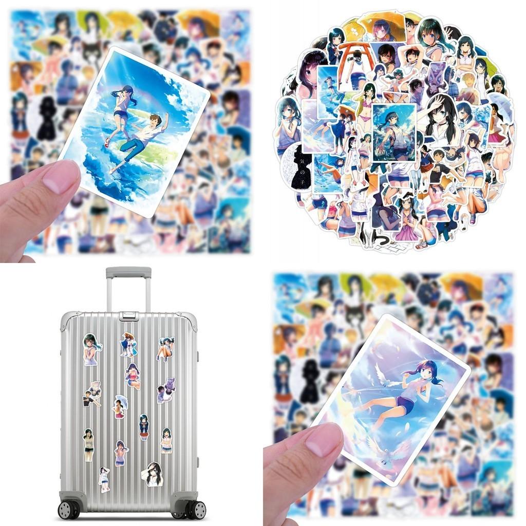 Lebhaftes PVC Cartoon Animations Aufkleber Set für Laptops, Gepäck und Handys