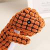 Plush Dinosaur Dog Chew Toy Squeaky Stuffed Tyrannosaurus Rex Boredom Reduction Dog Teething Interactive Dino Plushie Toy Pet Supplies