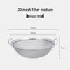 304 Stainless Steel Fine Mesh Kitchen Strainer