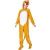 M-L Halloween Playful One-piece Cartoon Animal Weasel Costume, Adult Masquerade Costume