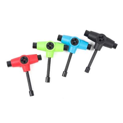 Ergonomiczne narzędzie T do rolek i deskorolek Longboard Maintenance Wysokowytrzymałe narzędzie do rolek, deskorolek, desek, Longboardów,
