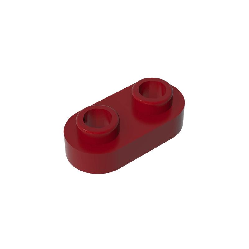 20 шт. MOC 35480 Пластина 1x2 закругленная с 2 открытыми штырьками для сборки кубиков Детали DIY Обучающие Технические Детали Игрушки
