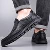 Comfortable Breathable Driving Shoes New Lightweight Penny Flats Handmade Men's Leather Loafers Casual Slip-On Walking Shoes