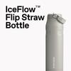 Stanley 1913 Iceflow Flip Straw 2.0 Vacuum Insulated Bottle, Rose Quartz, 16oz | 0.47L