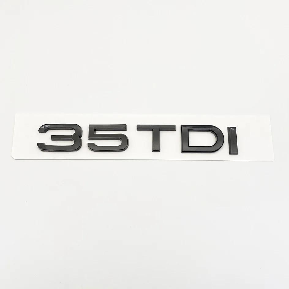 ABS 3D Letters 2.0TDI 2.5TDI 3.0TDI 35TDI 40TDI 45TDI 50TDI Emblem for Audi A1 A3 A4 A5 A6 A7 A8 Q2 Q3 Q5 Q7 Car Trunk Sticker