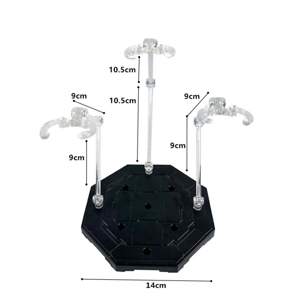 Action Figure Stand Doll Model Support Stand Adjustable Assembly Sturdy base Stand Bracket for 1/144 doll