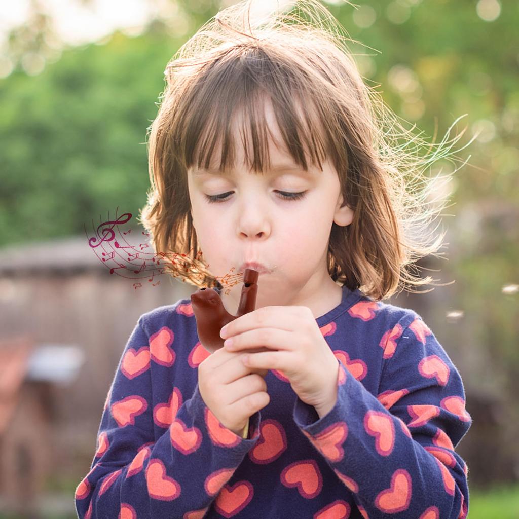 TENDYCOCO Water Set of Cute Bird Birthday Party Favor Gift Whistles, 2, Design,