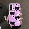 Heart Bow Girls Phone Case For Samsung Galaxy A56 A16 A26 A36 A06 A55 A35 A25 A15 A12 A32 A54 S24 S25 S22 S23 FE Fundas Cover