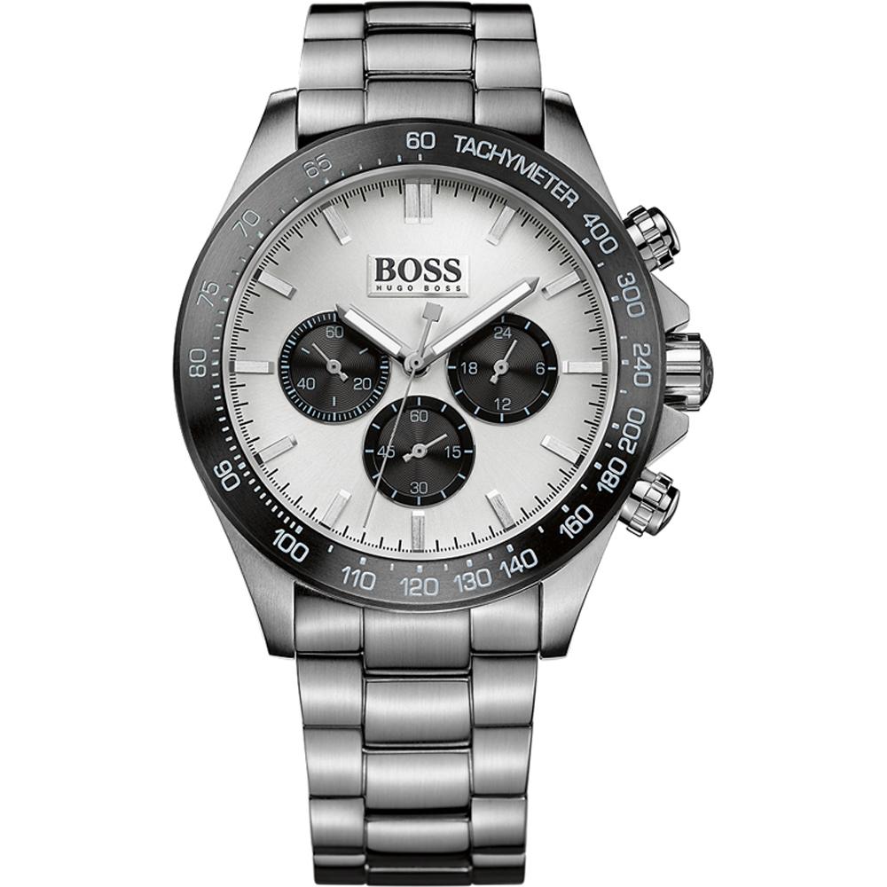 

BOSS Ikon Silver Stainless Steel Bracelet Men s Quartz Watch 1512964 серебряный