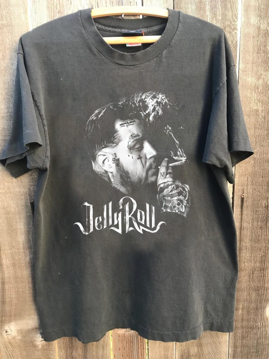 Jelly Roll Rapper Shirt Beautifully Broken Shirt Unisex Shirt HA5065 Unisex T-Shirt M