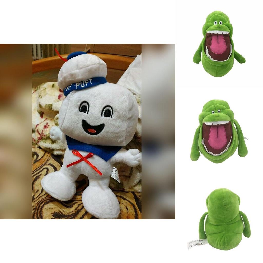 Adorable Ghostbusters Slimer Plush Doll Soft Stuffed Toy Perfect For Kids Gifts