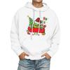 Men's Print Hooded Sweatshirt Long-Sleeve Casual Pullover Hoodie Hooded Sweatshirt