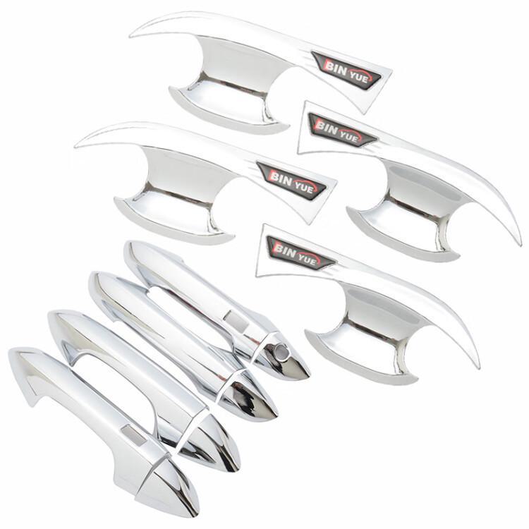 Binyue 19-23 Autocolante Decorative Protectoare Mânere Uși - Acoperire Anti-Zgârieturi