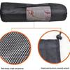 Atmungsaktive Yogamatten- und Schaumstoffrollen-Netztasche mit elastischem Kordelzug, 10 mm tragbare Sporttasche