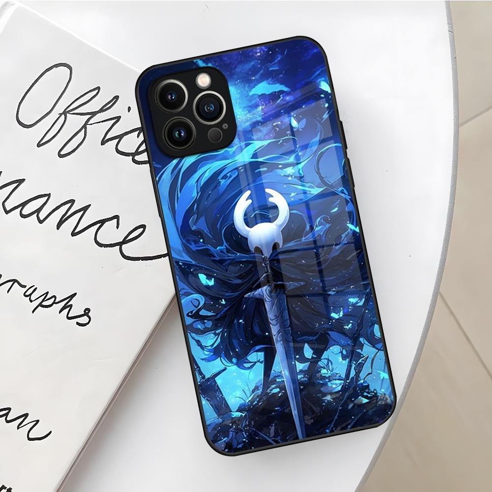 Hollow Knight Telefon Kılıfı Iphone 17 16 Air 15 14 12 11 13 Pro Max Mini X Xr Xs Se Puls cam Kapak