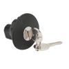Locking Gas Tank Plug with 2‑Key 8U5Z‑9C268‑B Fuel Filler Cover Replacement for Ford Edge 2011‑2014