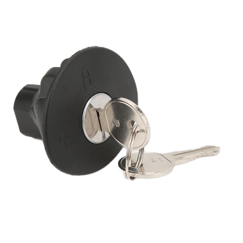 Locking Gas Tank Plug with 2‑Key 8U5Z‑9C268‑B Fuel Filler Cover Replacement for Ford Edge 2011‑2014