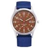Men's Casual Nylon Band Quartz Sports Watch with Date Function