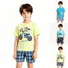 Jungen 2-teiliges T-Shirt und Shorts Set Sommer Lässiges Outfit für den täglichen Gebrauch