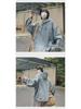 2023 Retro Washed Denim Hoodie Jacket - Unisex High Street Style