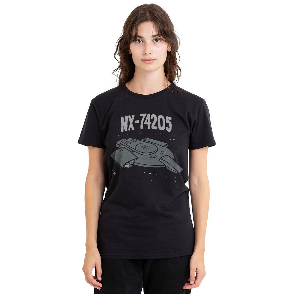 Star Trek Unisex Adult The Defiant T-Shirt