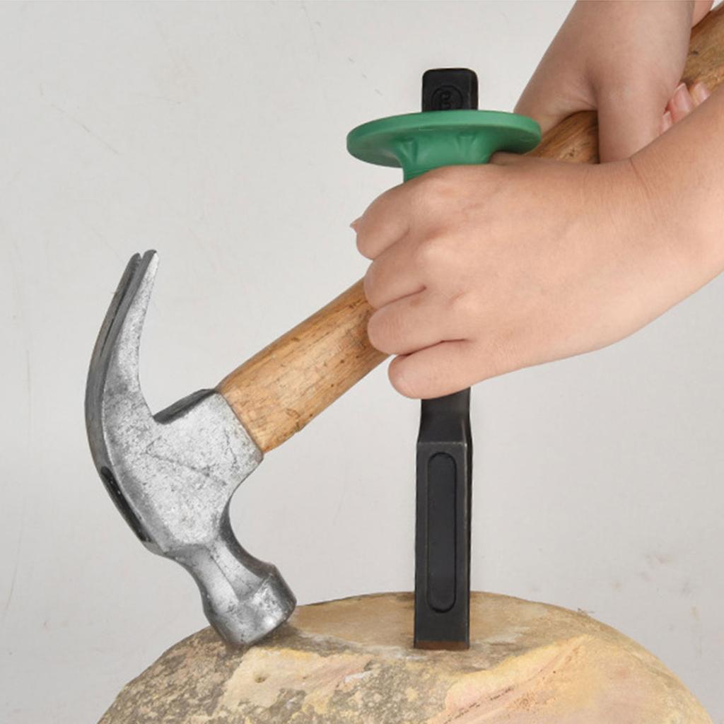 Professional Stone Mason Chisel Tool Heavy Duty Flat Chisel Stoneworking Flat Chisel Tool Carving Chisel for Masonry
